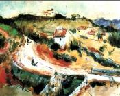 保罗 塞尚 : Road bend